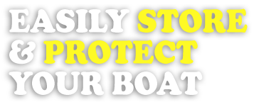 Easily store and protect your boat with a boat lift system from Dvorak's Docks